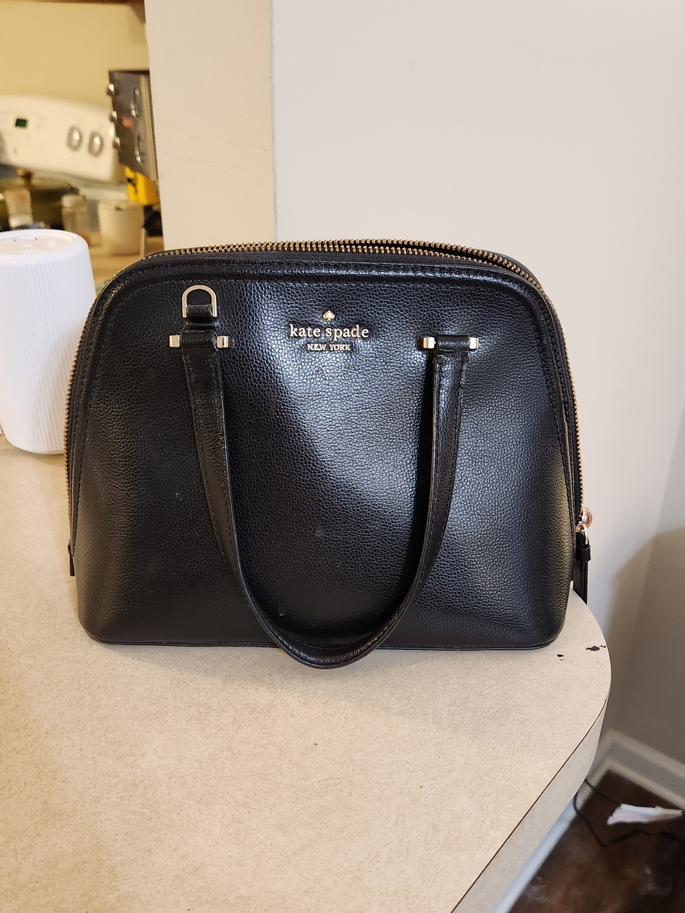 Kate Spade Black Dome Satchel